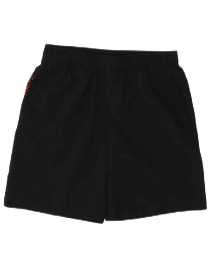 Under Armour Jungen-Sportshorts mit Grafik, 11–12 Jahre, Größe L, schwarzes Polyester