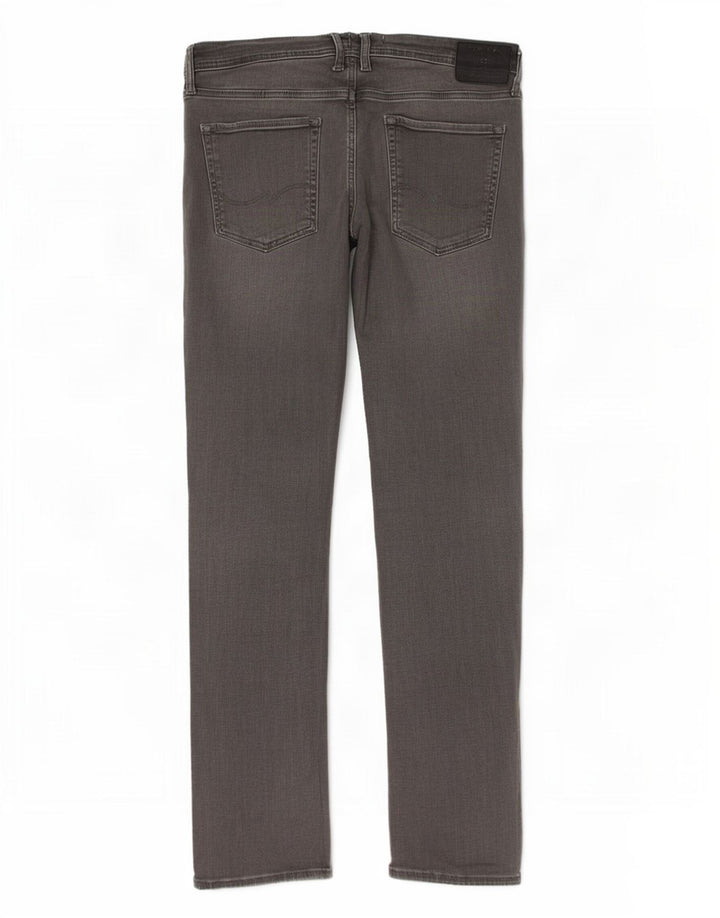 Jack & Jones Herren Slim Jeans W36 L32 Grau