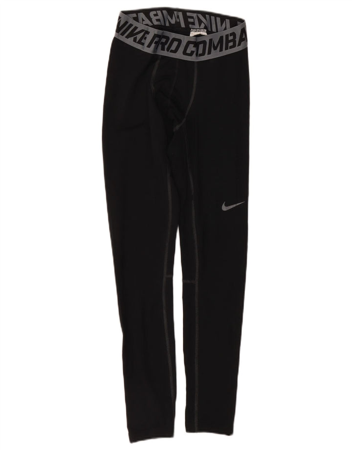Nike Herren-Leggings mit Grafik, mittelgroß, Schwarz