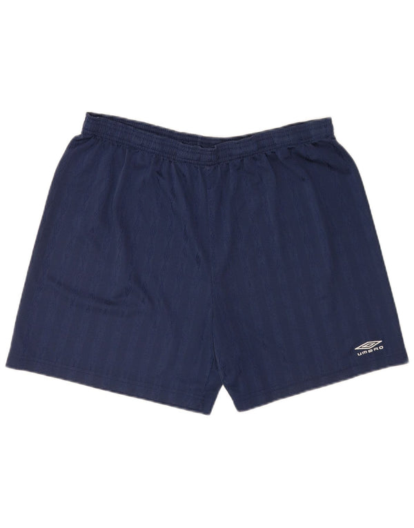 Umbro Herren Graphic Sport Shorts XL Marineblau Polyester