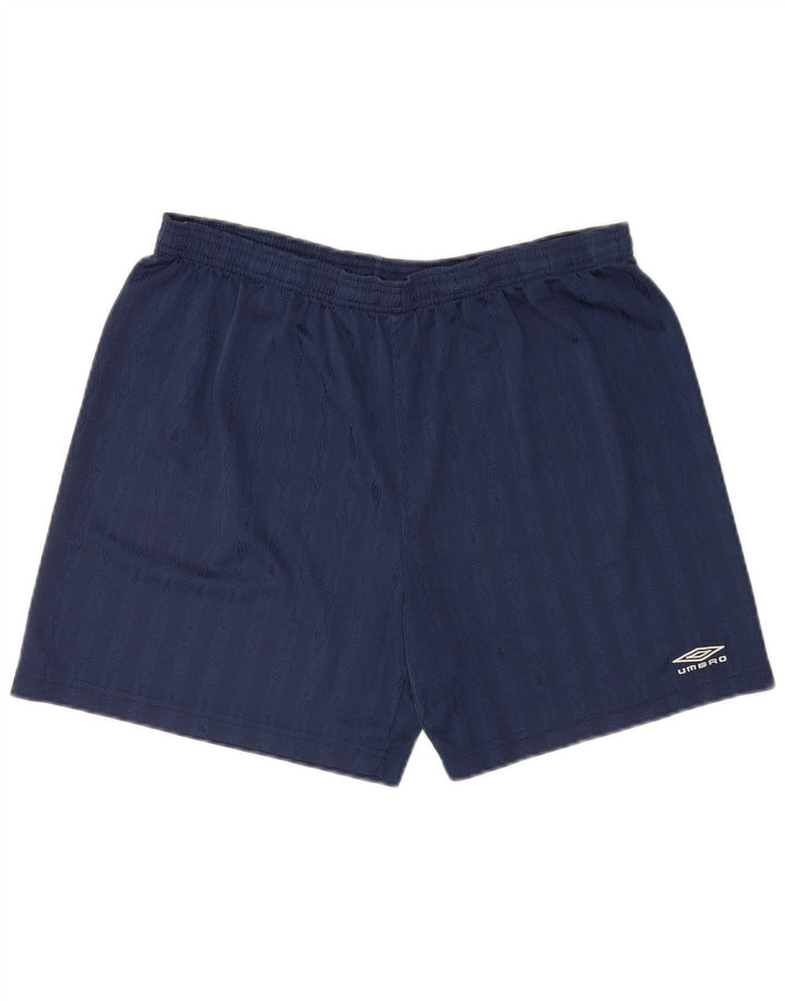 Umbro Herren Graphic Sport Shorts XL Marineblau Polyester