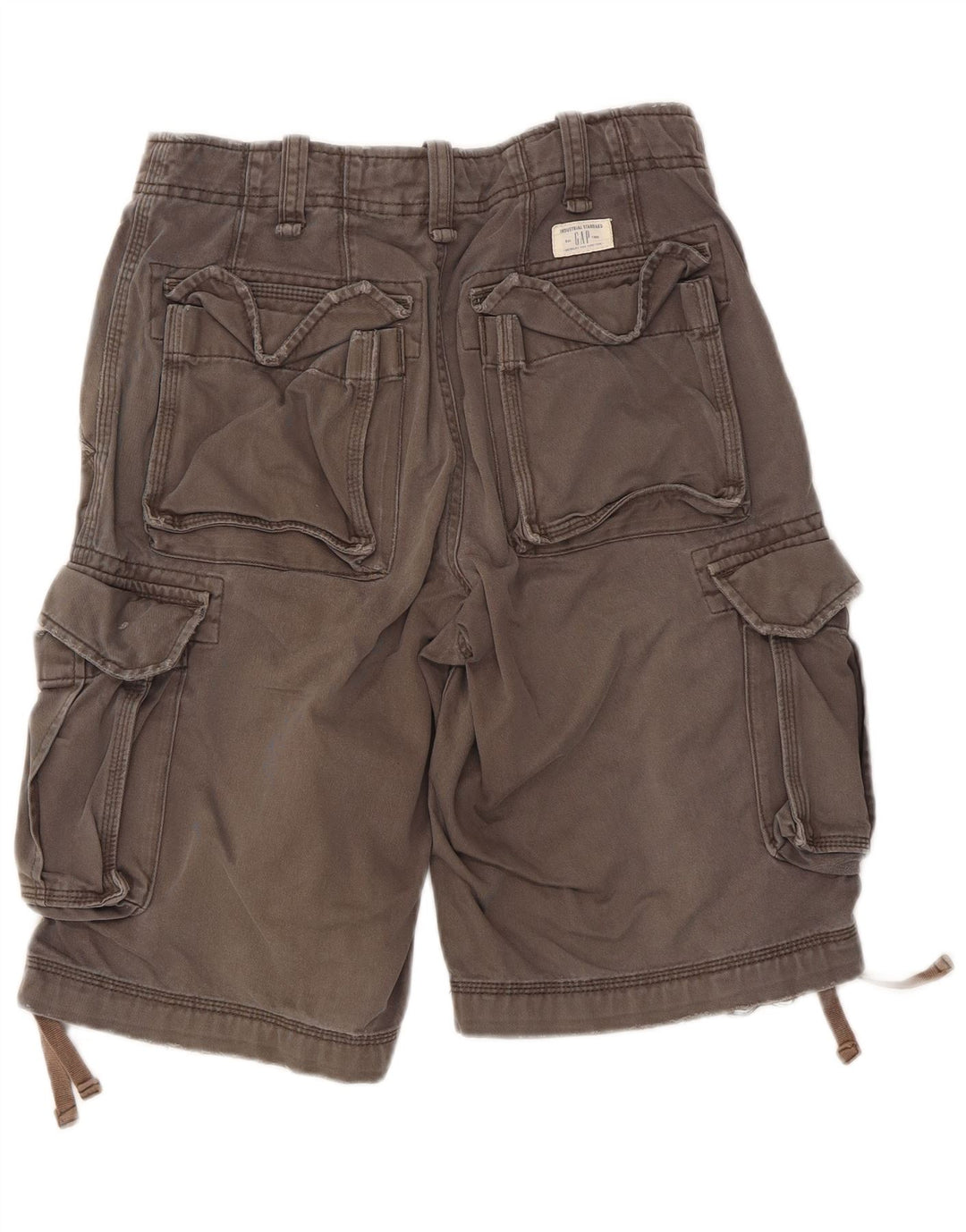 Gap Herren Cargoshorts W28 Small Graue Baumwolle