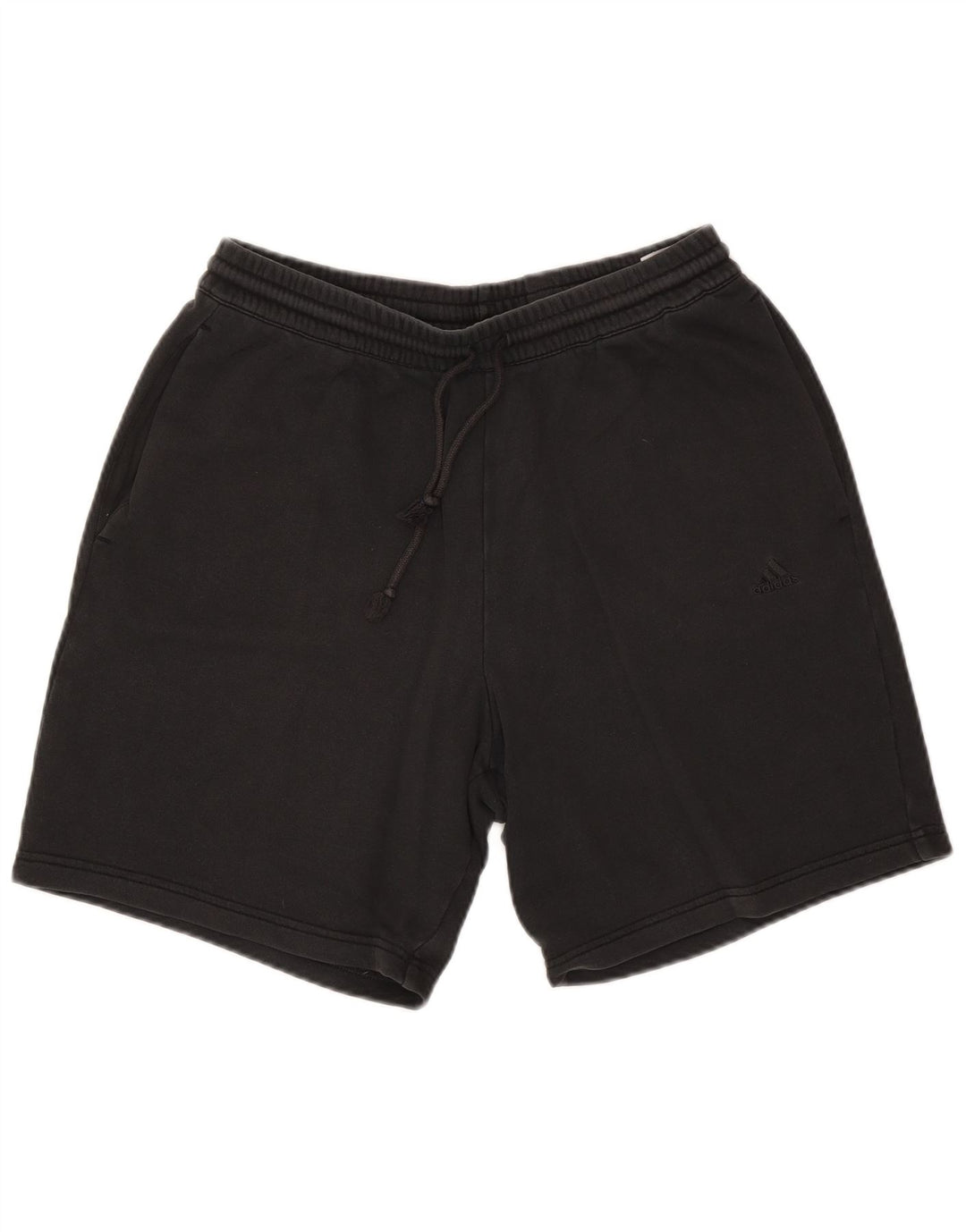 Adidas Herren Sport Shorts Große schwarze Baumwolle