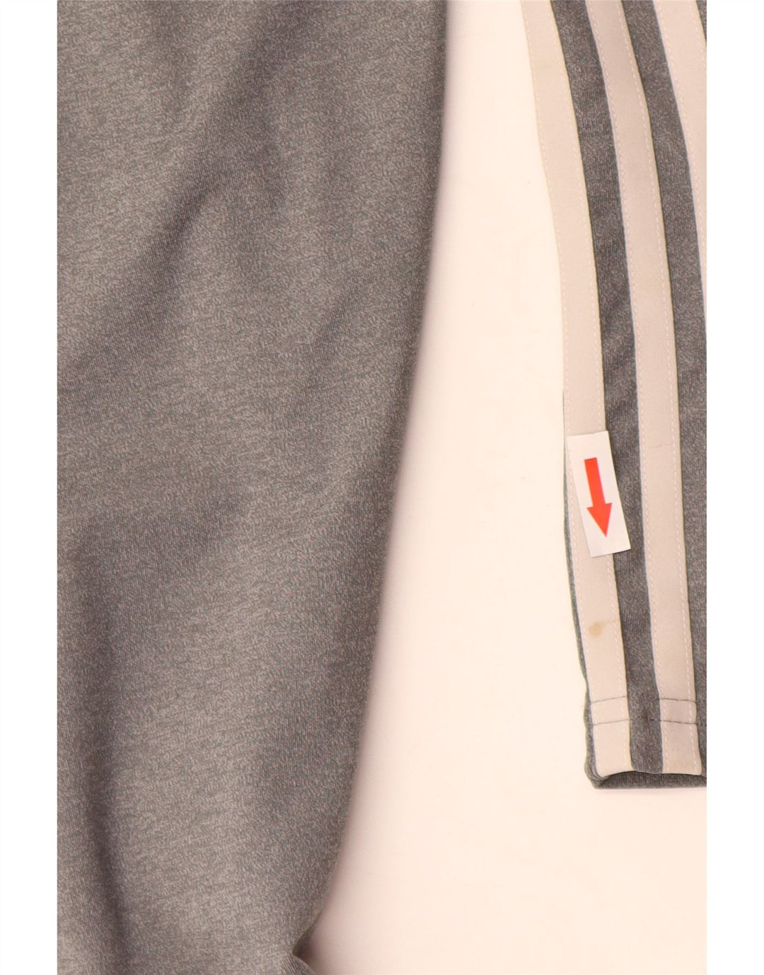 Adidas Damen Climalite Leggings UK 12/14 Mittelgraues Polyester