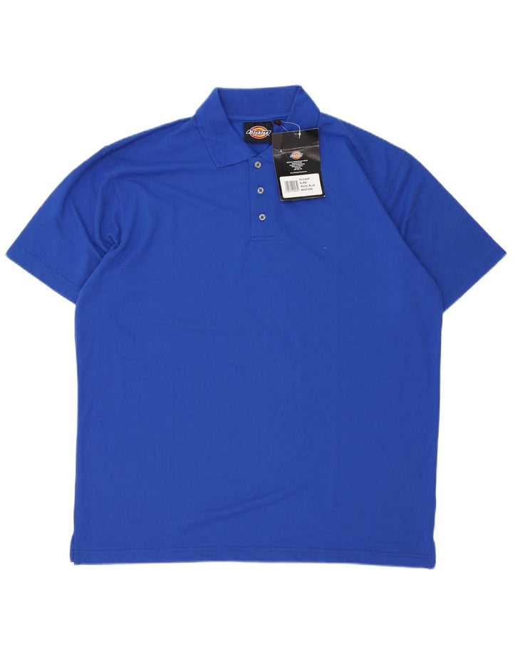 Dickies Herren Poloshirt XL Blau Polyester