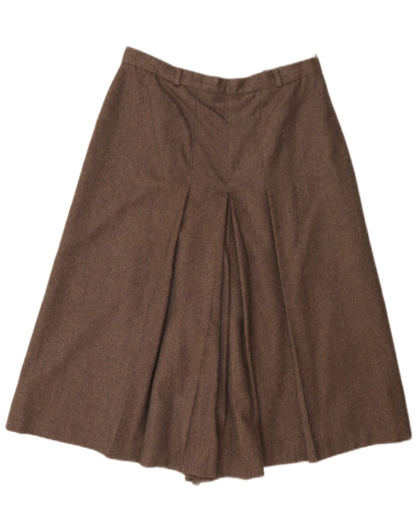 LE TRUC Damen Cullotes-Shorts mit hoher Taille, EU 40, Mittel W27, Braun