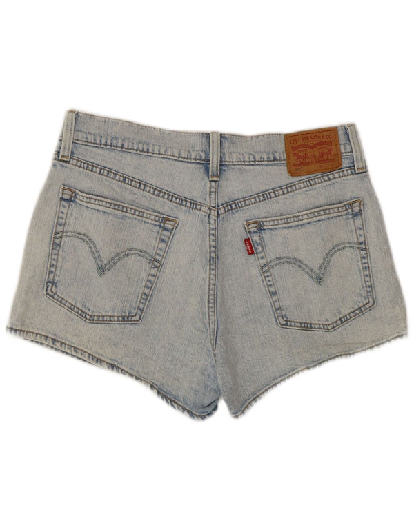 Levi's Damen 501 Denim Shorts W27 Small Blaue Baumwolle