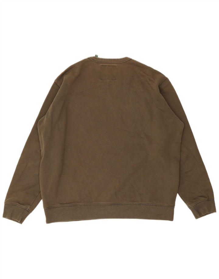 G-Star Herren Grafik-Sweatshirt-Pullover XL aus grüner Baumwolle