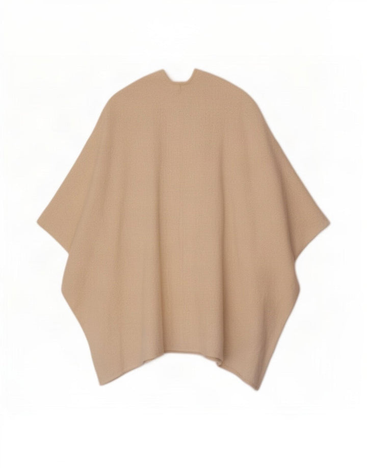 Marks & Spencer Damen Poncho-Cardigan, Einheitsgröße, Beige, Polyester