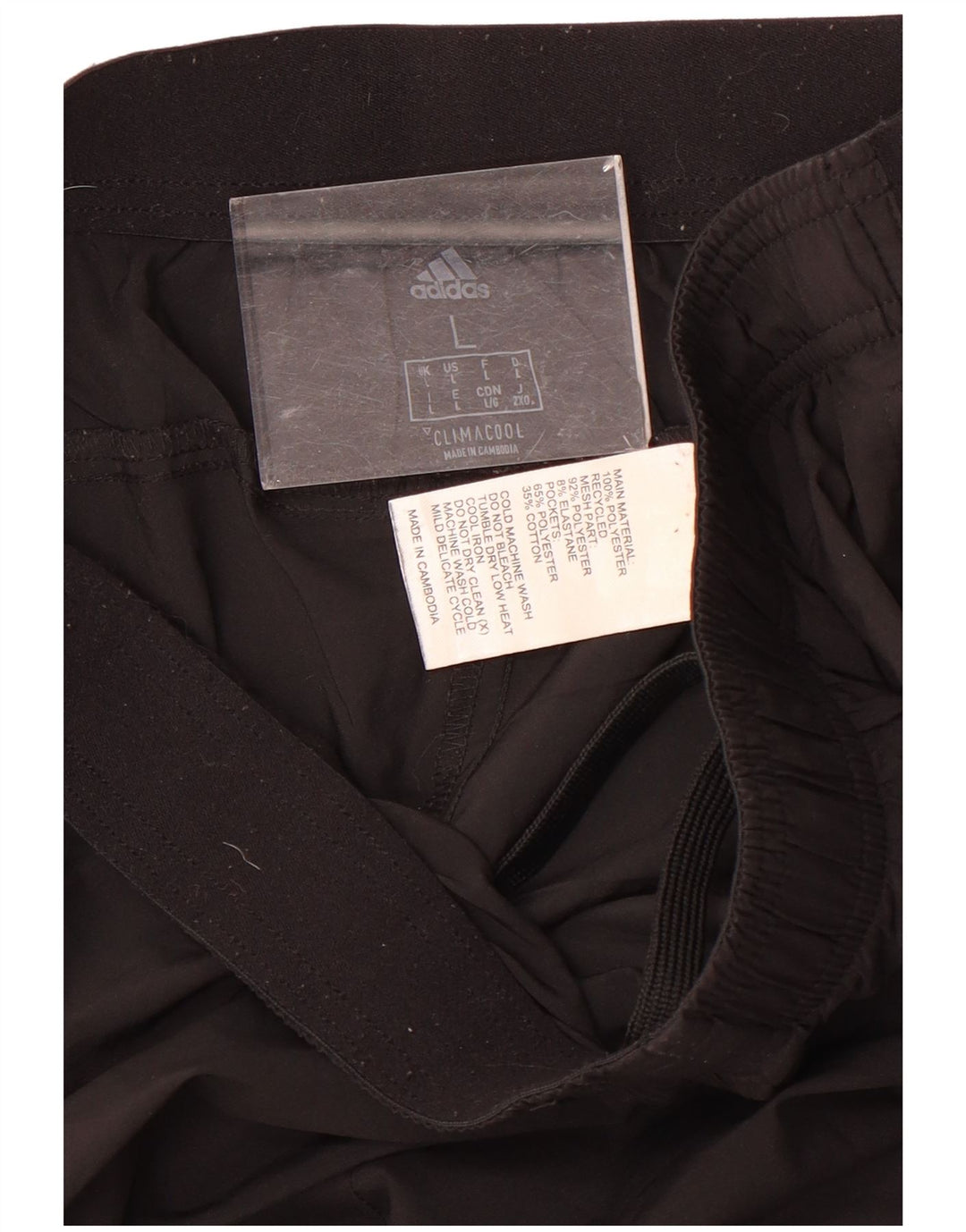 Adidas Herren Climacool Trainingshose Joggers Large Schwarz Polyester