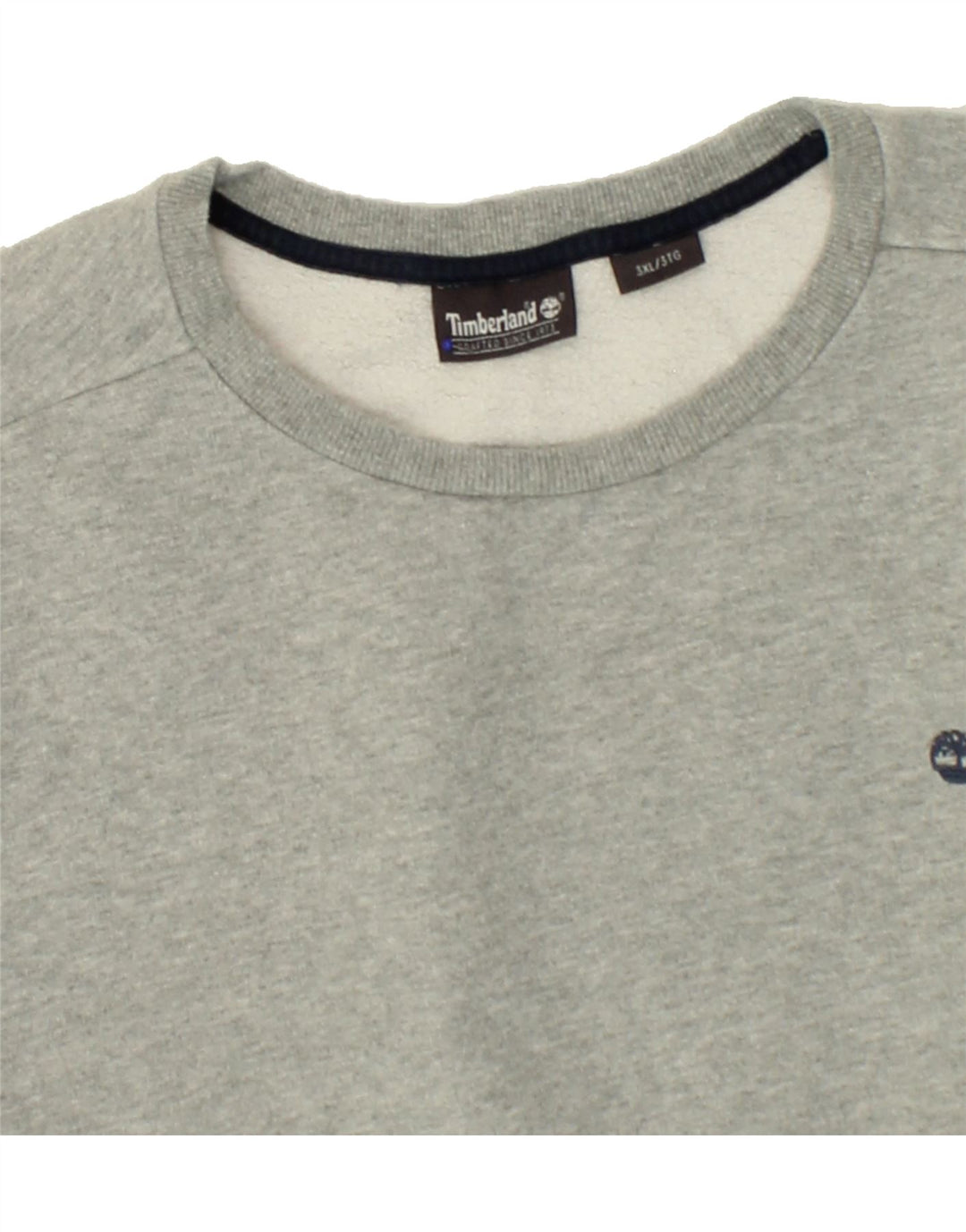 TIMBERLAND Herren Sweatshirt Pullover 3XL Grau Baumwolle