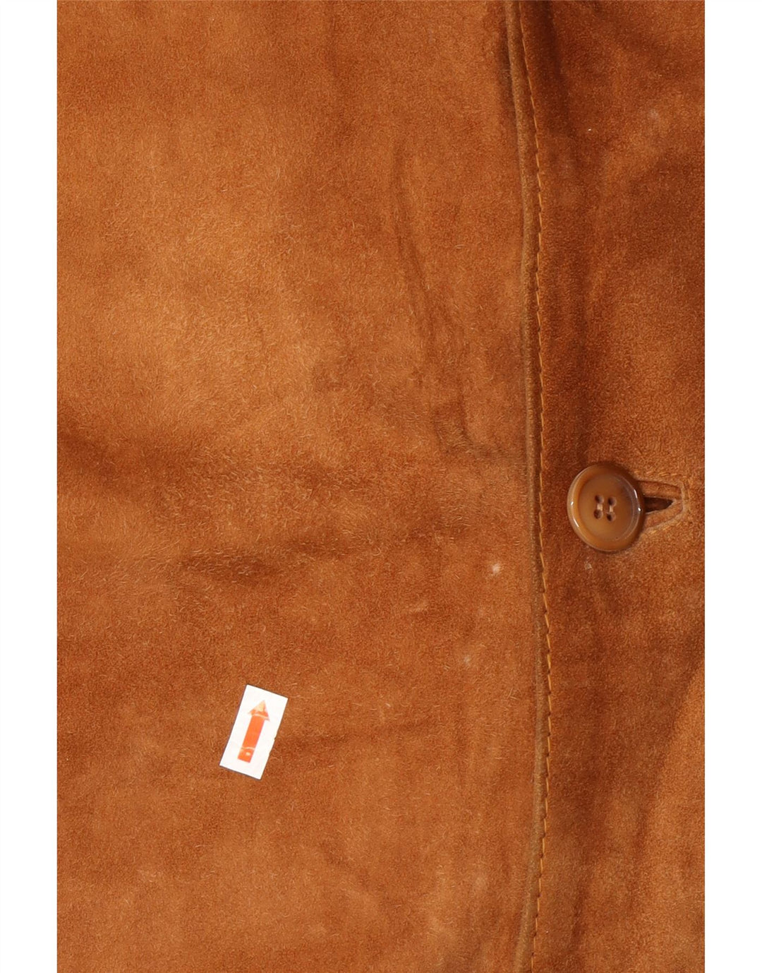 VINTAGE Herren Wildlederjacke IT 52 XL Beige Leder