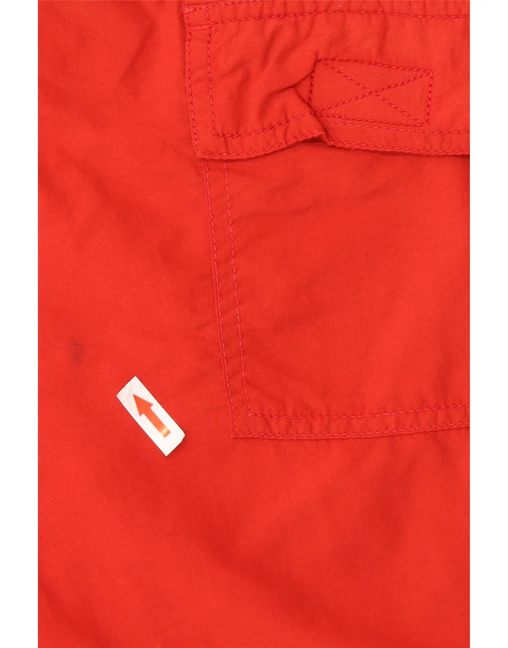 Polo Ralph Lauren Herren Badeshorts Mittelrotes Polyester