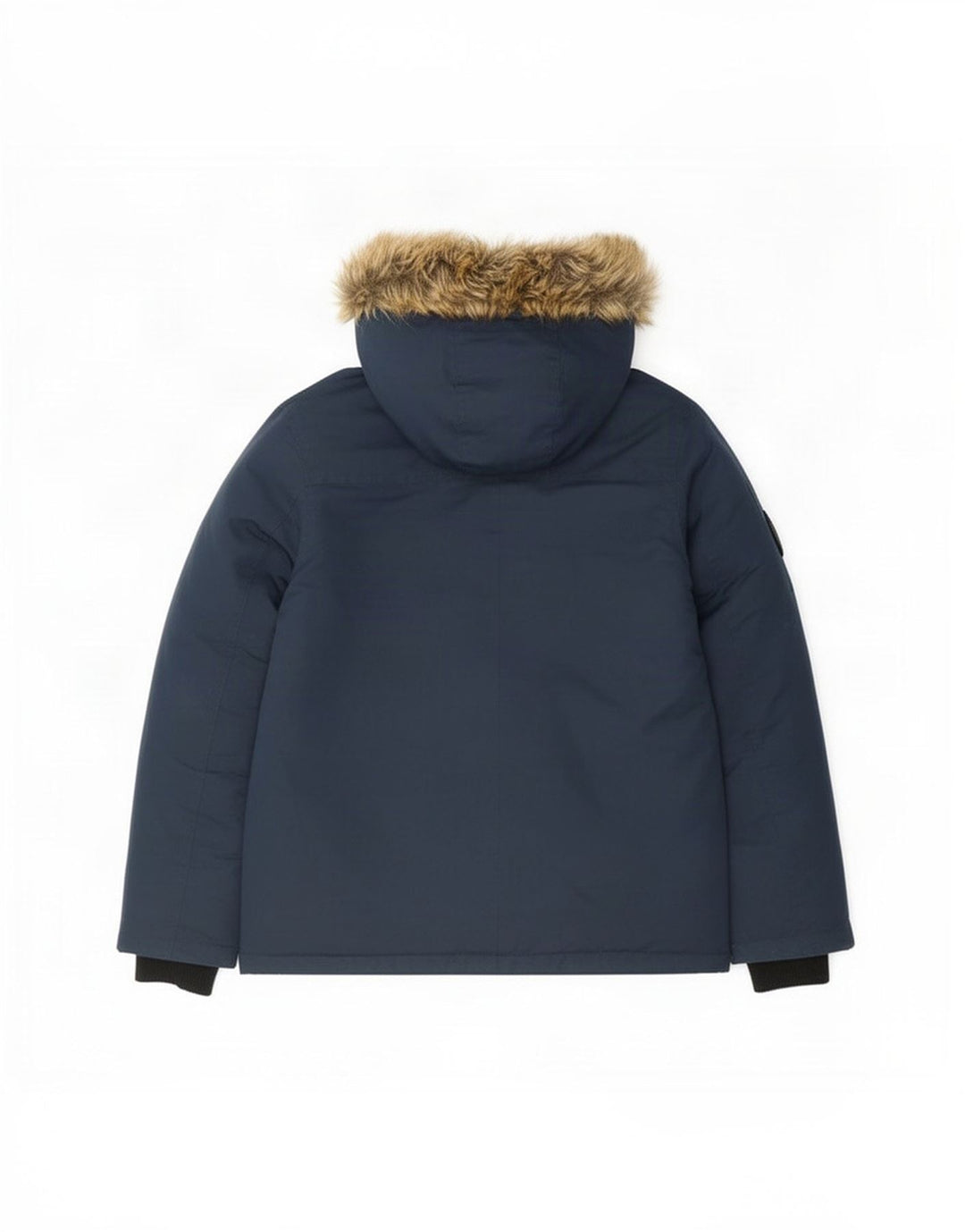 Diesel Jungen wattierte Jacke mit Kapuze, 13–14 Jahre, marineblaues Polyester