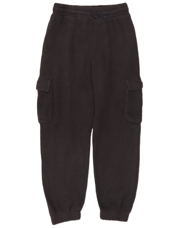 ZARA Damen Cargo-Trainingshose, Jogginghose, Größe S, Größe S, Schwarz, Baumwolle