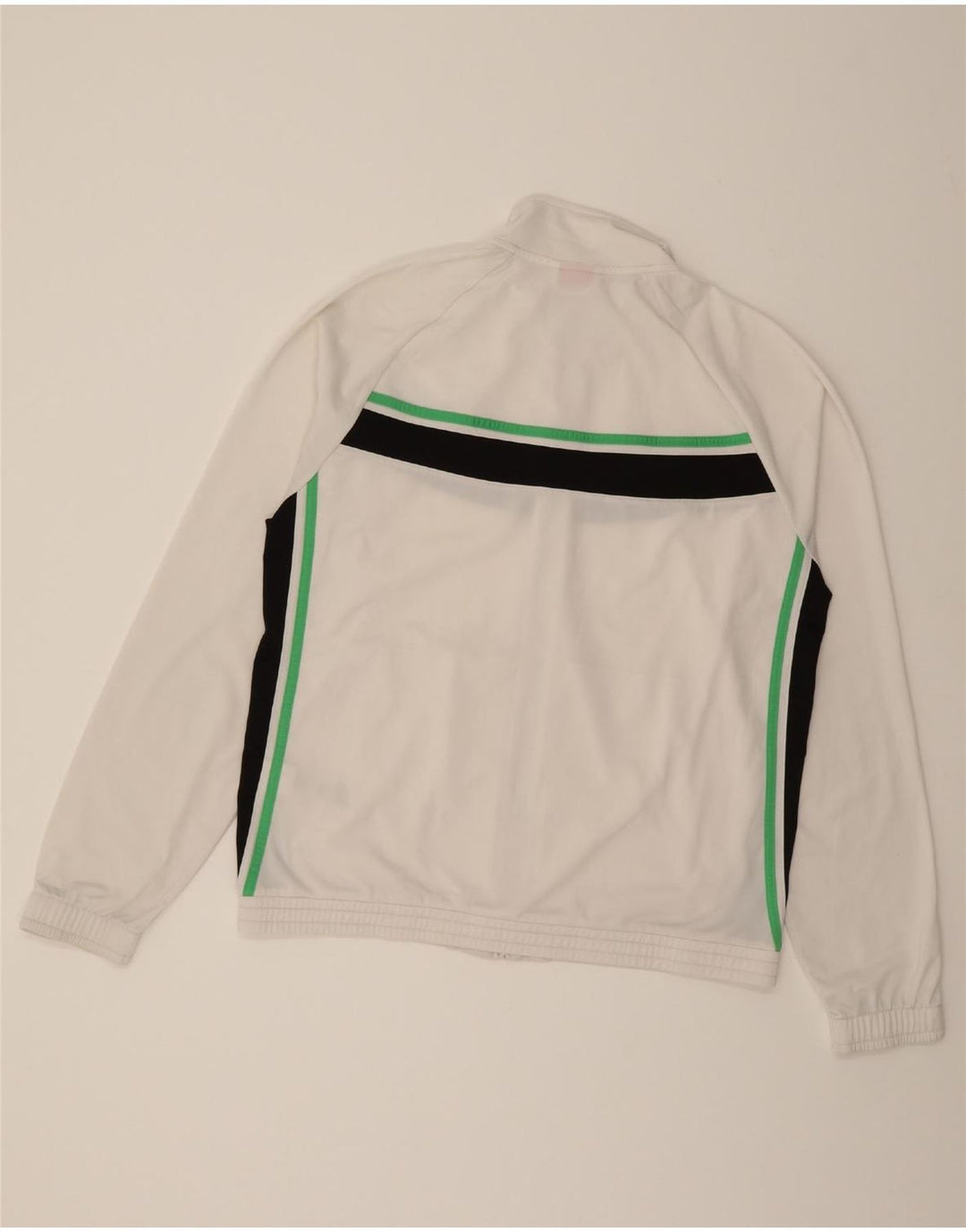 PUMA Mens Tracksuit Top Jacket Large White Colourblock Polyester Vintage Puma and Second-Hand Puma from Messina Hembry 