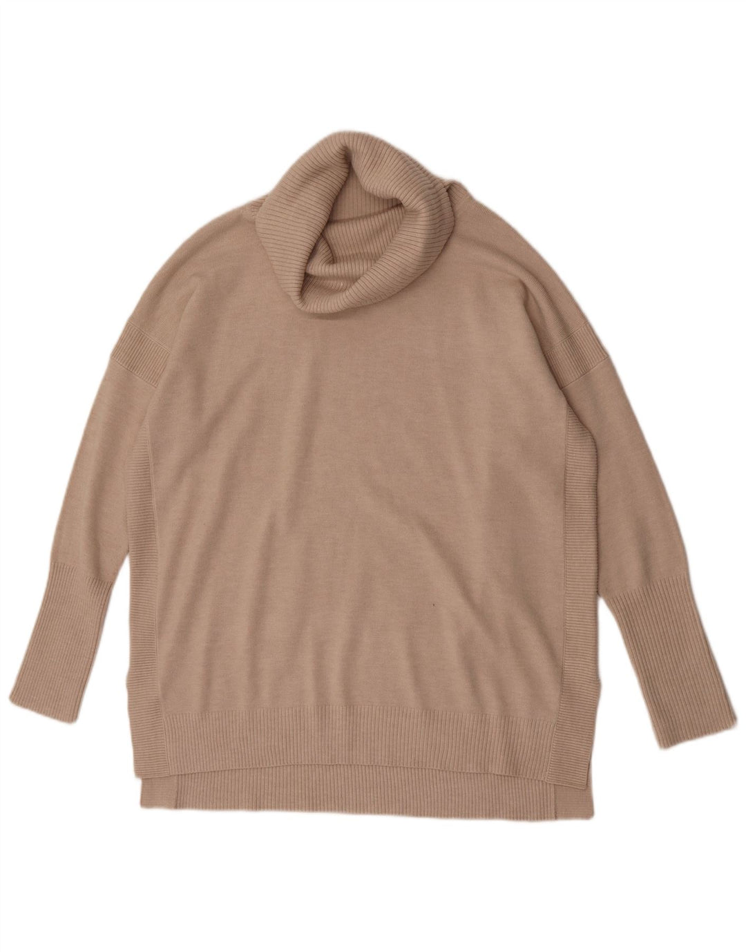 French Connection Rollkragenpullover für Damen, Gr. 14, Mittelbeige