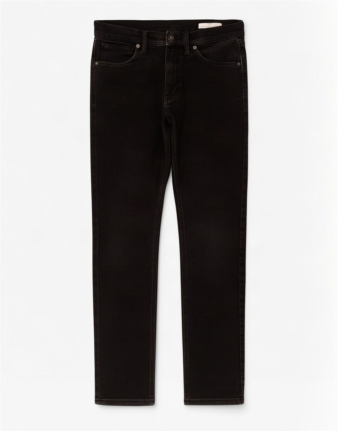 Marks & Spencer Damen Slim Jeans W30 L29 Schwarze Baumwolle