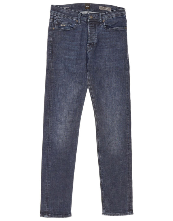 Hugo Boss Damen Taber Tapered Jeans W30 L32 Blaue Baumwolle