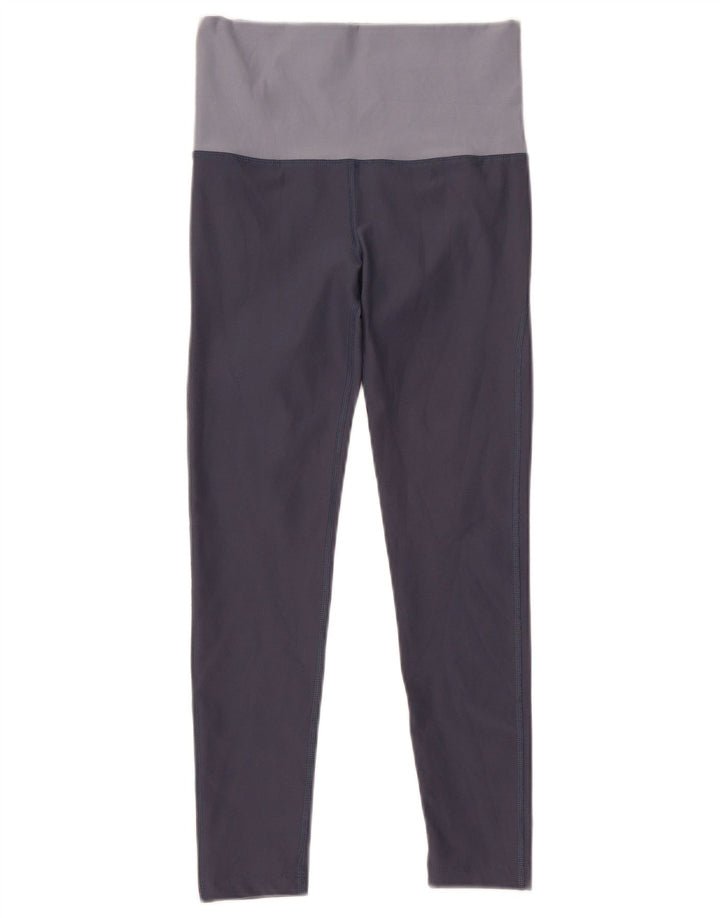 Nike Dri-Fit-Leggings für Mädchen, 10–11 Jahre, mittelblaues Farbblock-Polyester