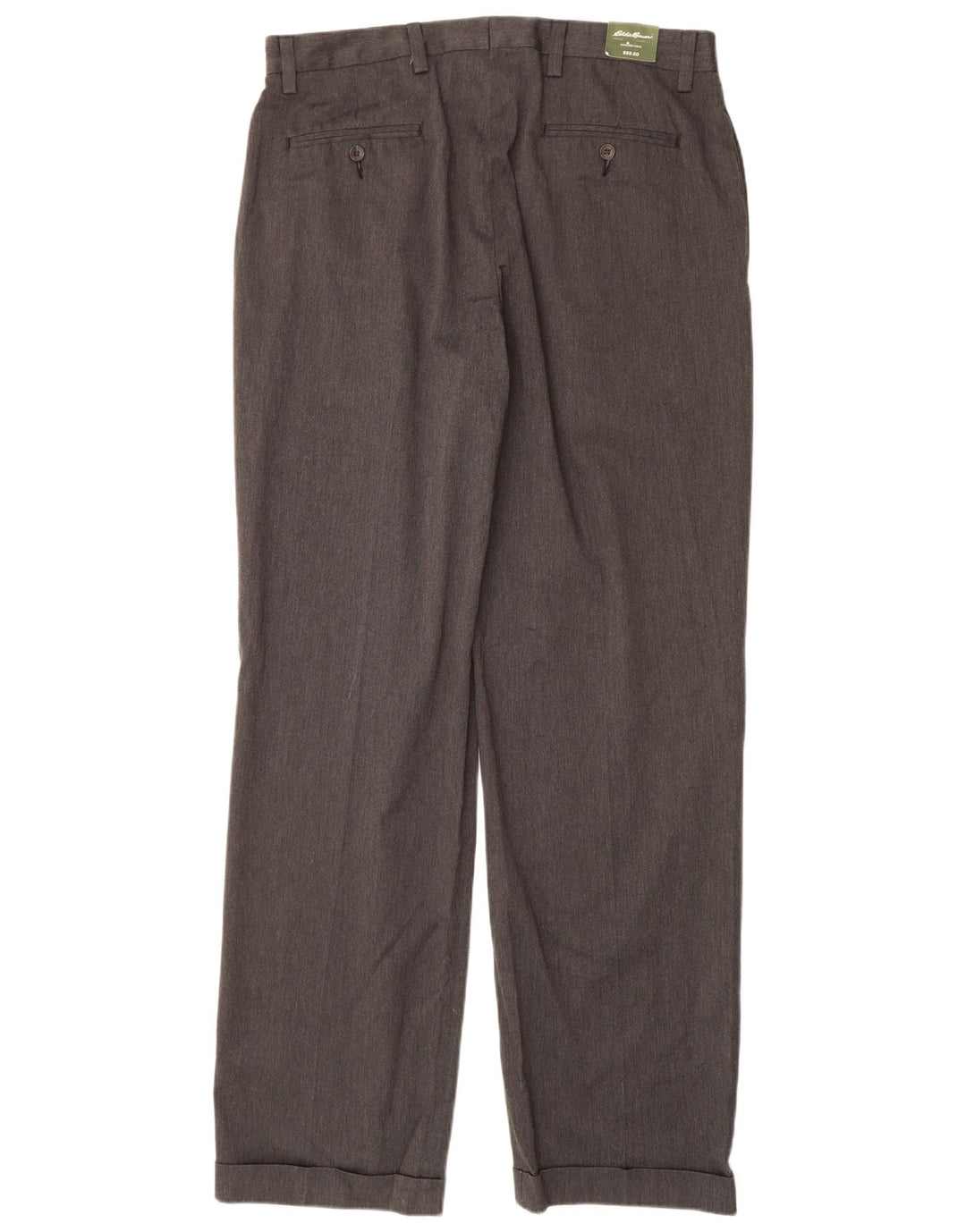 EDDIE BAUER Herren-Chinohose mit klassischer Passform, W36 L36, graue Baumwolle