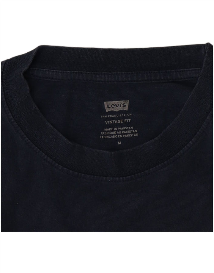 Levi's Herren Vintage-Fit-T-Shirt-Oberteil in mittlerem Marineblau
