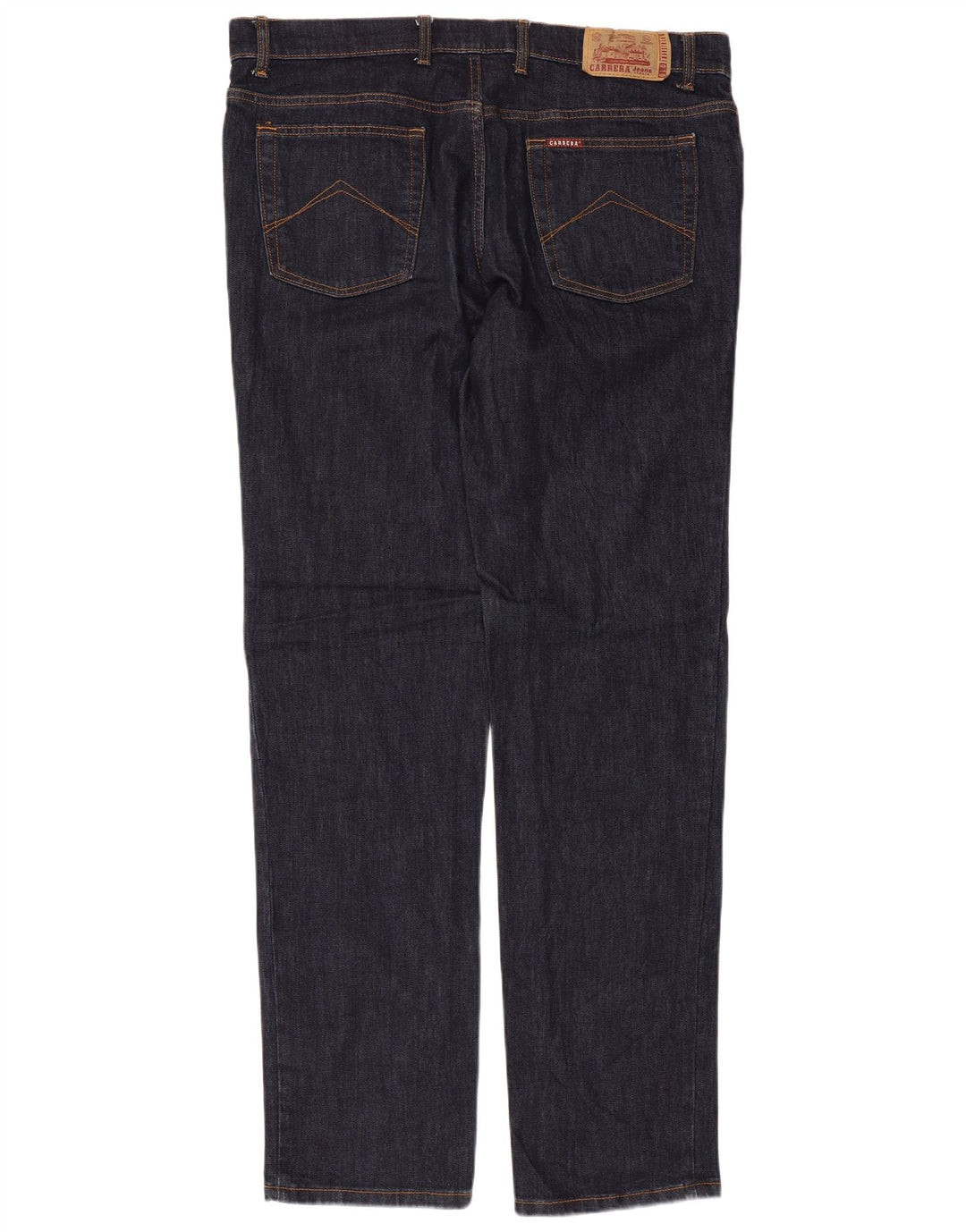 CARRERA Herren 700 Straight Jeans W38 L34 Marineblaue Baumwolle