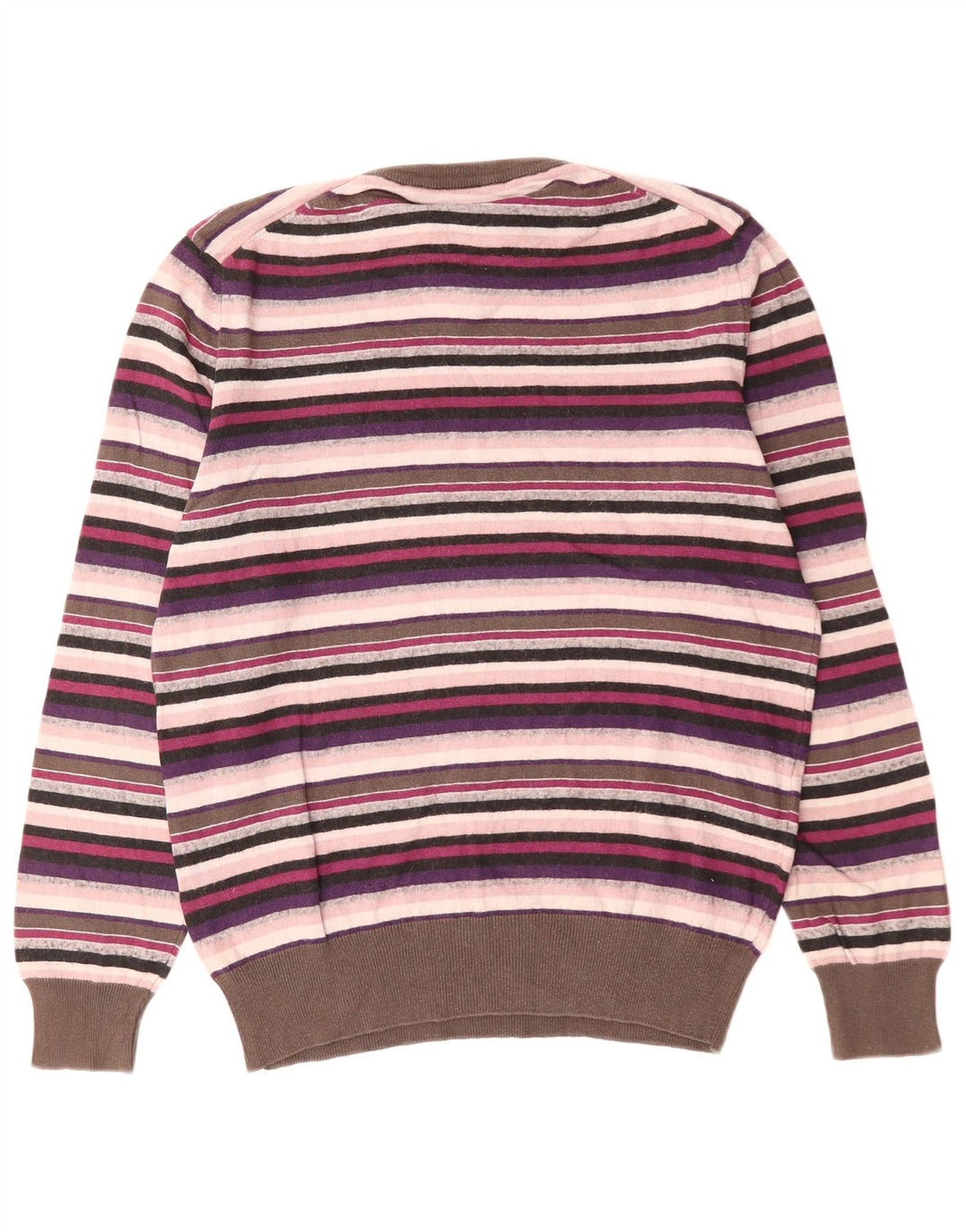 SERGIO TACCHINI Damen-Pullover mit V-Ausschnitt, Gr. 14, mittelmehrfarbig