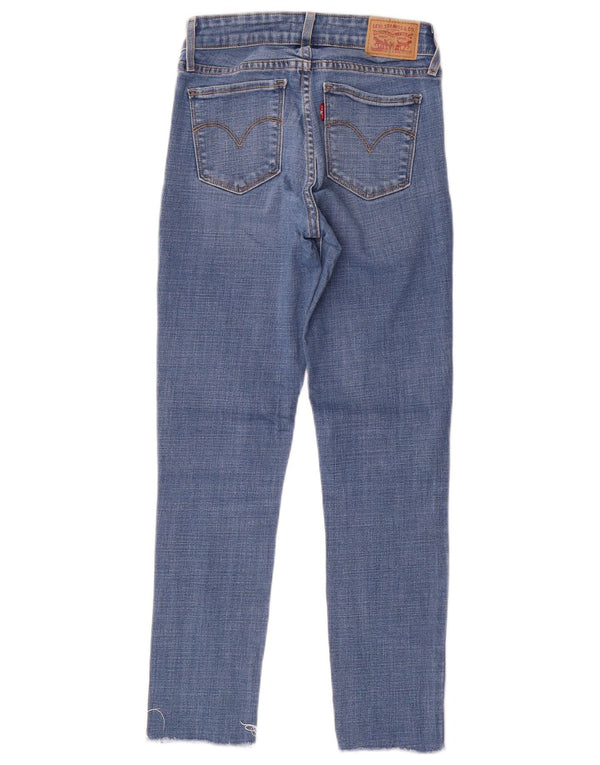 Levi's 711 Skinny Jeans für Mädchen, 11–12 Jahre, W26 L27, blaue Baumwolle