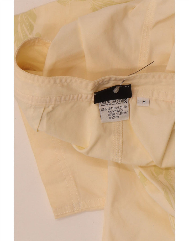 Gerade Capri-Hose für Damen von O'Neill, Größe M, W30, L22, gebrochenes Weiß mit Blumenmuster