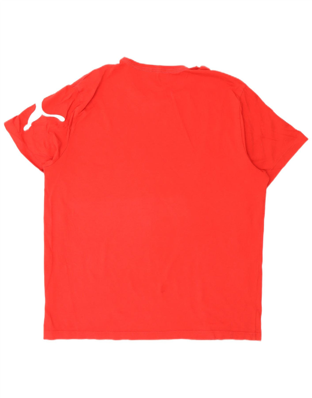 Puma Herren Grafik T-Shirt Top XL Rot