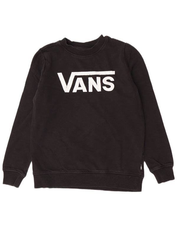 Vans Damen Grafik-Sweatshirt-Pullover, Größe S, Schwarz, Baumwolle