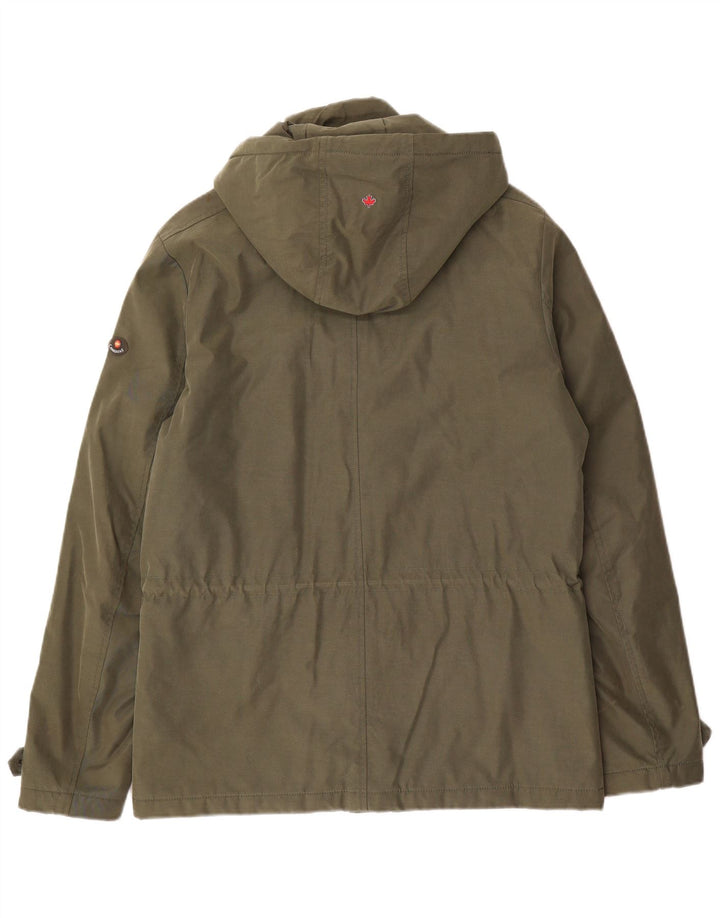 Canadiens Herren-Utility-Jacke, EU 50, große grüne Baumwolle