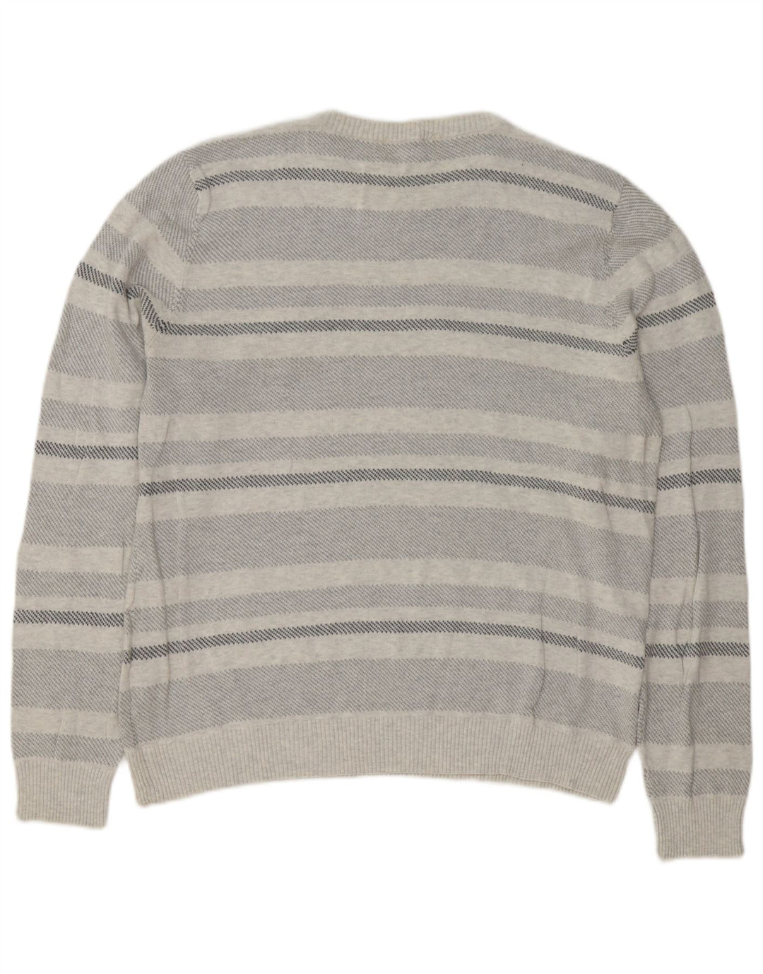 Marks & Spencer Herren-Pullover „Harbor“ mit Rundhalsausschnitt, Blau, Größe L, Grau