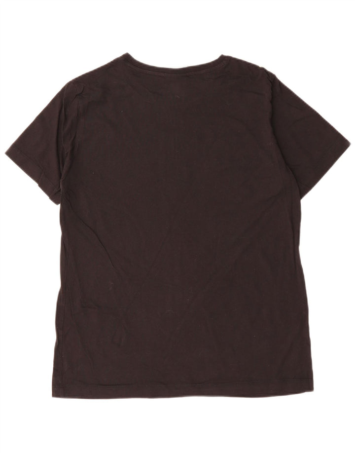 CHAMPION Damen Grafik-T-Shirt-Oberteil UK 18 XL Schwarz