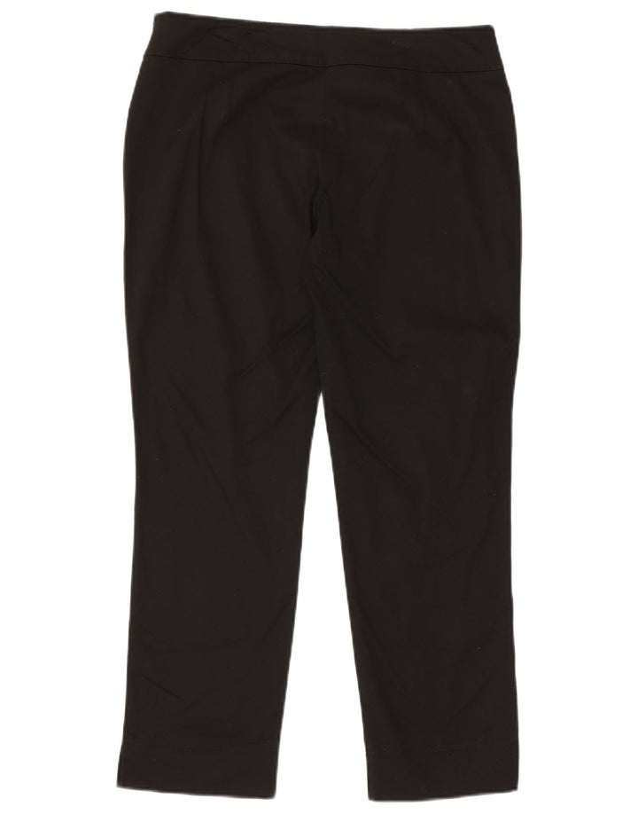 ROCCOBAROCCO Damen gerade Freizeithose IT 46 Large W34 L26 Schwarz