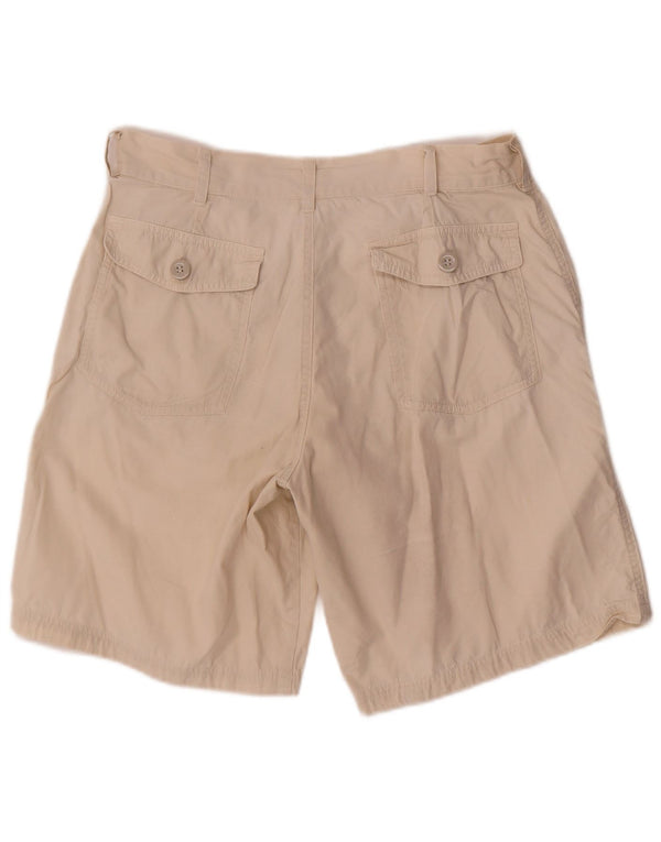 Vintage Herren Chino Shorts IT 46 Small W30 Beige