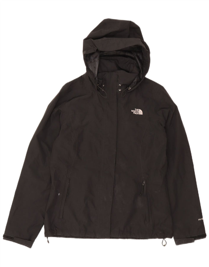 The North Face Damen-Regenjacke mit Kapuze, UK 14, mittelschwarz, Polyester
