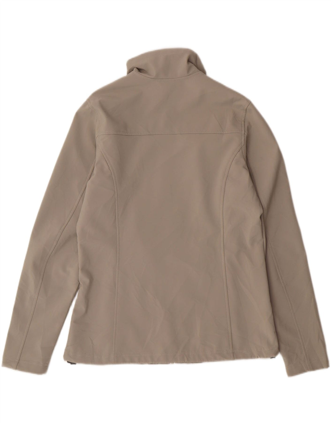 COLUMBIA Womens Bomber Jacket UK 14 Medium Grey Polyester Vintage Columbia and Second-Hand Columbia from Messina Hembry 