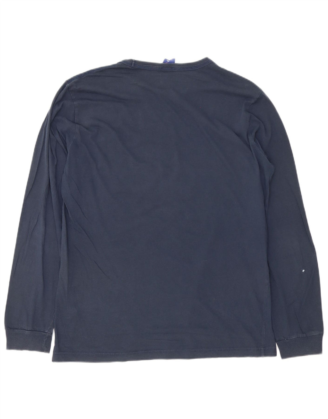 Champion Herren Grafik-Top, langärmelig, Größe L, Marineblau