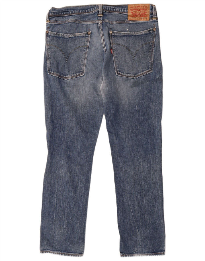 Levi's Damen 511 Slim Jeans W36 L29 Blaue Baumwolle