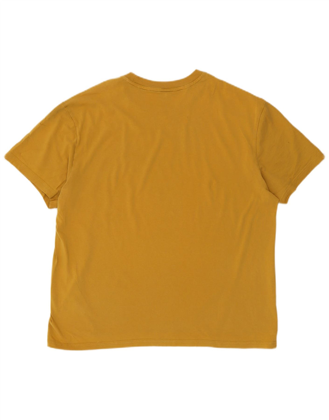 Puma Herren Grafik-T-Shirt-Oberteil, groß, gelbe Baumwolle