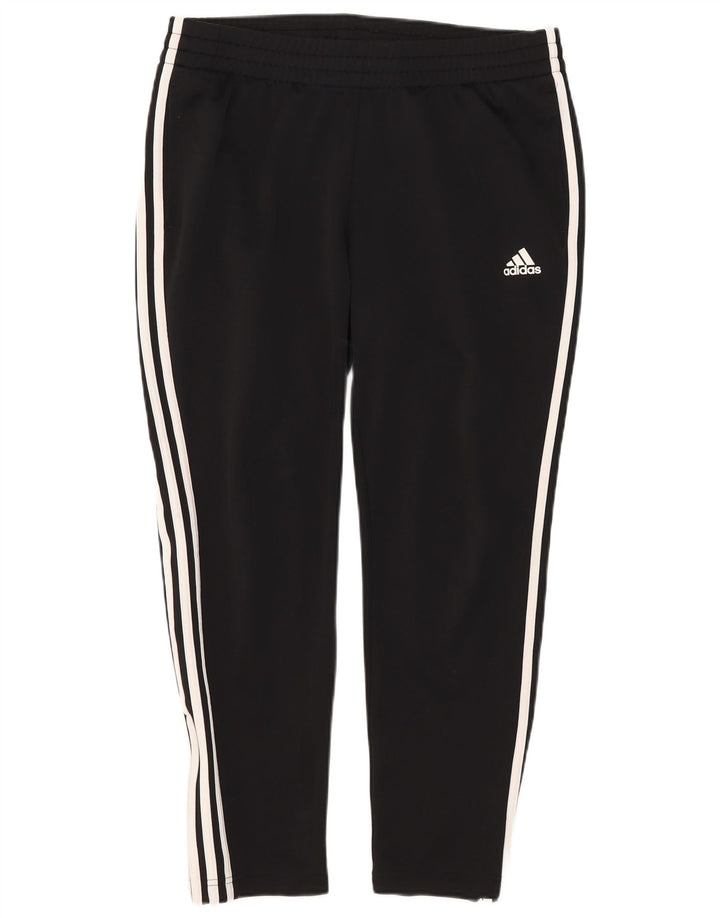 Adidas Damen Trainingshose UK 16/18 Large Schwarz Polyester