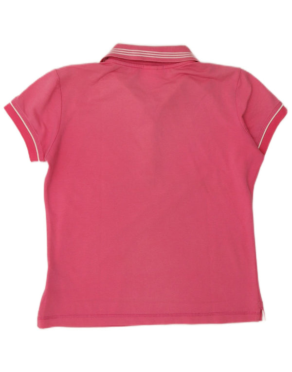 Champion Damen Heritage Fit Poloshirt UK 14 Mittelrosa Baumwolle