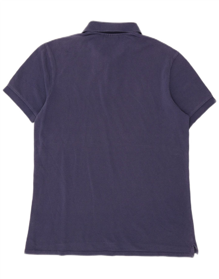 Paul Smith Herren-Poloshirt, mittelmarineblaue Baumwolle