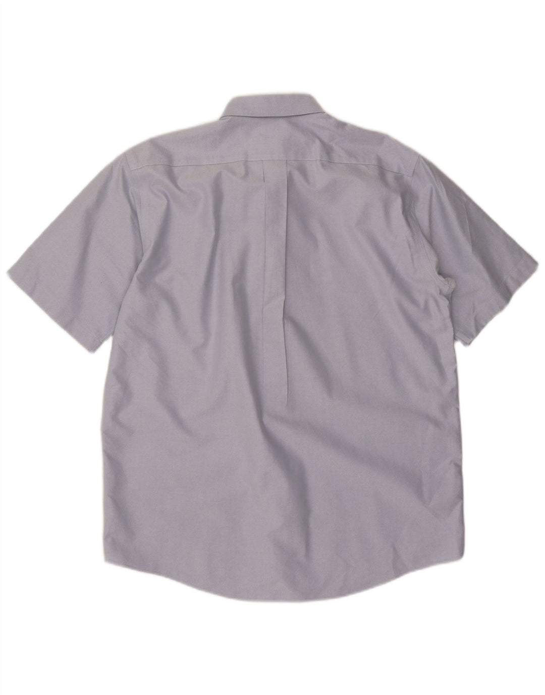 L.L.BEAN Herren-Kurzarmhemd mit traditioneller Passform, Größe 15 1/2, Mittelblau