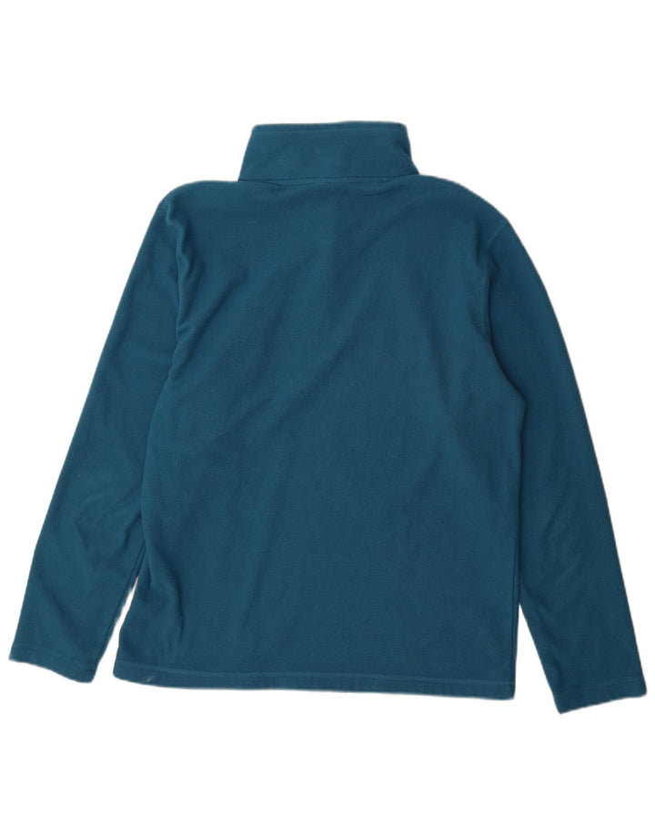 The North Face Herren-Fleecepullover mit Reißverschluss am Hals, großes, blaues Polyester