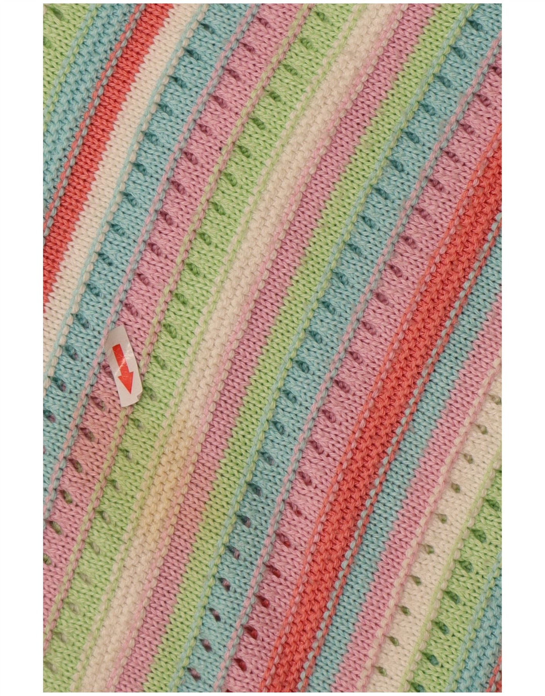 Redok Damen-Pullover mit U-Boot-Ausschnitt, Gr. 40, groß, mehrfarbig gestreift