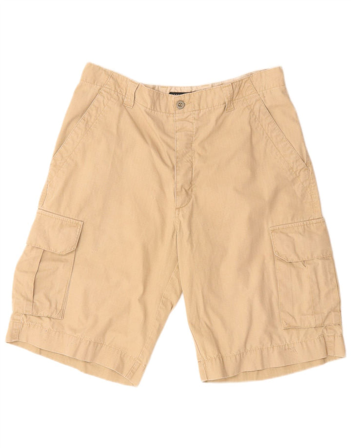 DOCKERS Damen Khakis Cargoshorts W33 Mittelbeige