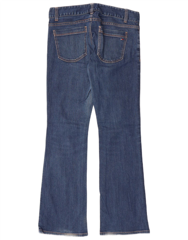 TOMMY HILFIGER Damen Bootcut Jeans US 6 Medium W30 L30 Blaue Baumwolle